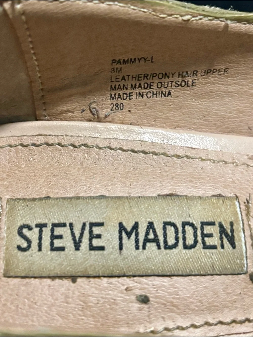 Steve Madden Leopard Print Wedge Pumps - Tan & Black